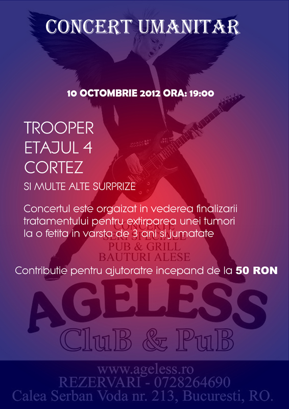 Trooper, Etajul 4, Cortez – Concert Umanitar